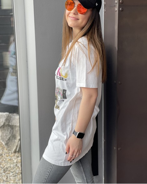 Triko dámské Pinko delší s potiskem